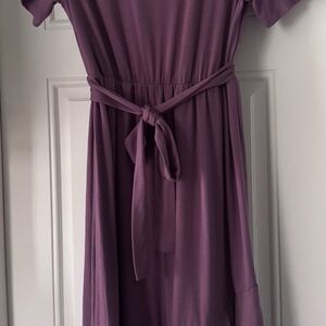 SHEIN Plum Dress